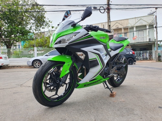 Ninja300 2016 รถมือเดียว วิ่งน้อย เล่มชุดโอนครบ