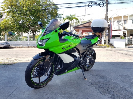 Ninja 250 สภาพนางฟ้า ชุดสีสวยมากเดิมๆ ทะเบียนสวย เล่มชุดโอนครบ