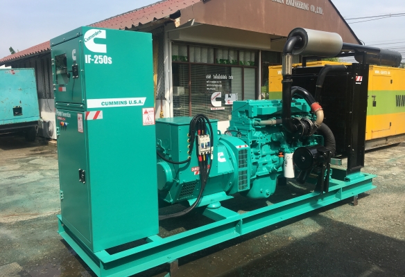 Cummins250kva.รับประกัน1ปี จัดส่งทั่วประเทศพร้อมติดตั้ง