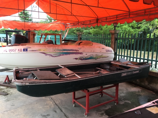 ขายเรือพลาสติก Coleman ตามรูป เรือเก่าญี่ปุ่น ตามสภาพ ไม่ได้ประกอบ ขนาดเรือ 12 ฟุต