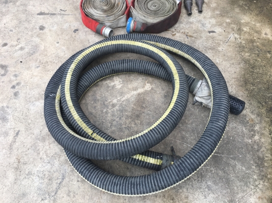 ขายเครื่องดับเพลิงเก่าญี่ปุ่น พร้อมอุปกรณ์ตามรูป เครื่องเบนซิน 2 สูบ