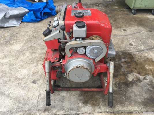 ขายเครื่องดับเพลิงเก่าญี่ปุ่น พร้อมอุปกรณ์ตามรูป เครื่องเบนซิน 2 สูบ