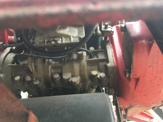 ขายเครื่องดับเพลิงเก่าญี่ปุ่น พร้อมอุปกรณ์ตามรูป เครื่องเบนซิน 2 สูบ