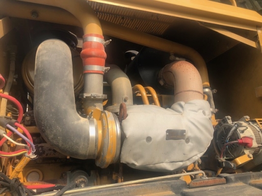 รถเกรด Cat140H-APM ปี 2004 พร้อมสแกนริฟาย เครื่องแรง งานไว