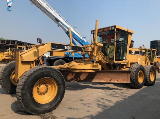 รถเกรด Cat140H-2ZK ปี2003 รถเก่านอก พร้อมริปเปอร์ท้าย ซีเรียสสูง