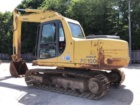 ขายจ้า KOMATSU PC120-6 เก่านอกแท้  สภาพสวย พร้อมใช้ โทร 089-7462641 สุวรรณี