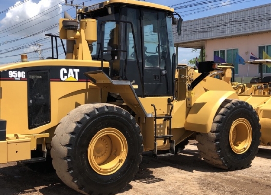 ขายรถตักล้อยาง CAT 950G นำเข้าเองจากญี่ปุ่น สภาพสวยพร้อมใช้ มีVDOการทำงานครับ