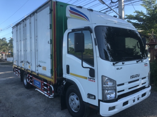 ขาย6ล้อNPR150ยูโร3จดปี53ตู้แห้งประตู10บานยาว5เมตร เพิ่มปั้มลม เบรคทิฟฟี่ เครื่อง4HG