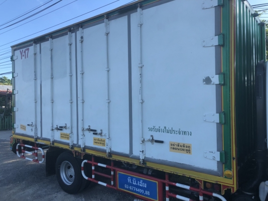 ขาย6ล้อNPR150ยูโร3จดปี53ตู้แห้งประตู10บานยาว5เมตร เพิ่มปั้มลม เบรคทิฟฟี่ เครื่อง4HG