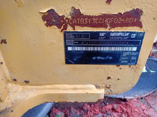 ขายจ้า CATERPILLAR 313CCR เก่านอกแท้ สภาพสวย เครื่องปั๊มแห้ง ใช้งานมาน้อย โทร 089-7462641 สุวรรณี