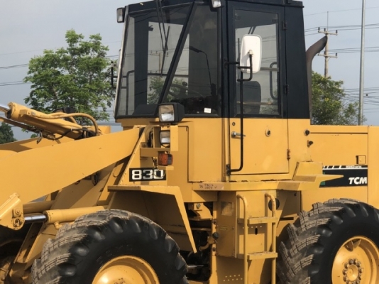 ขายรถตักล้อยาง TCM 830-2 (เท่าเทียบ WA100) (4,XXX ชั่วโมง) นำเข้าเองจากญี่ปุ่น สภาพสวยพร้อมใช้ มีVDOการทำงานครับ ขายรถตักล้อยาง TCM 830-2 (เท่าเทียบ WA100) (4,XXX ชั่วโมง) นำเข้าเองจากญี่ปุ่น สภาพสวยพร้อมใช้ มีVDOการทำงานครับ