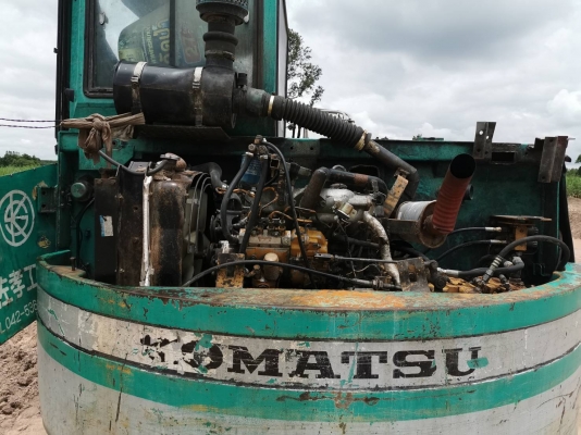 ขาย 235,000 KOMATSU pc 75uu-1 เล่มทะเบียน เครื่องดี ปั้มแรง บูมอามร์ สไลร์ เอวแน่น ช่วงล่างดี รถพร้อมใช้งาน รถอยู่ ขอนแก่น 090-772-3710 090-77-3708