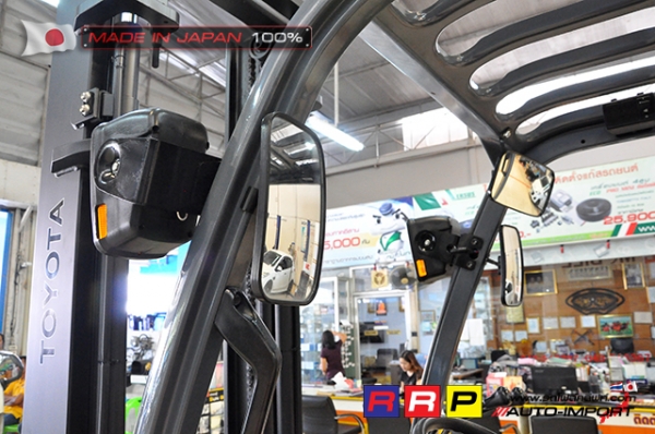 ขายรถโฟล์คลิฟท์มือสอง TOYOTA รุ่น 8FD25 35836 นำเข้าจากประเทศญี่ปุ่น 100\% ไม่เคยใช้งานในไทย