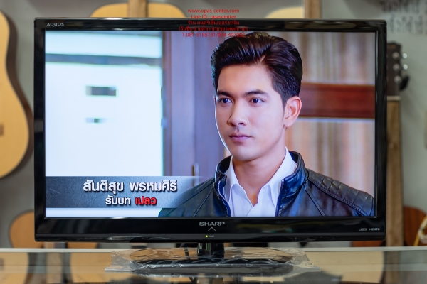 LED TV Sharp 24 นิ้ว รุ่น LC-24LE150M สภาพใหม่ มีกล่อง