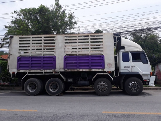 รถบรรทุกพ่วงแม่ลูก MITSUBISHI หัว FN527S เทอร์โบ220แรงม้า 12 ล้อลงเล่มแล้ว กะบะดัมพ์ หางดัมพ์3เพลา รถบรรทุกพ่วงแม่ลูก MITSUBISHI หัว FN527S เทอร์โบ220แรงม้า 12 ล้อลงเล่มแล้ว กะบะดัมพ์ หางดัมพ์3เพลา