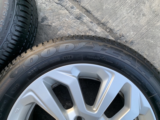 ล้อแม็กป้ายแดง Honda New JAZZ ขอบ 15 พร้อมยางป้ายแดง 175-65-15 GoodYear ปี 18 ล้อแม็กป้ายแดง Honda New JAZZ ขอบ 15 พร้อมยางป้ายแดง 175-65-15 GoodYear ปี 18