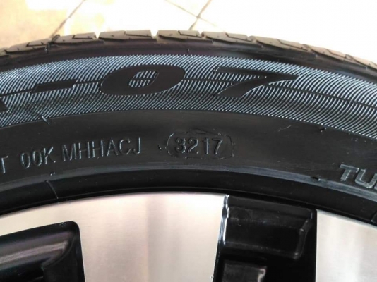 ล้อแม็ก Toyota Alphard Vellfire(ไม่แท้) ขอบ 18*8,ET42,5h114.3 พร้อมยาง Westlake 235/50R18 ผลิตปี 2017(ลงพื้น 2019 ทั้งชุด) ขายถูกๆ ทั้งชุด 19,900 NET.- / ใส่ฟรี รับเทิร์น รับบัตรเครดิตทุกธนาคาร ส่งได้ทั่วไทย