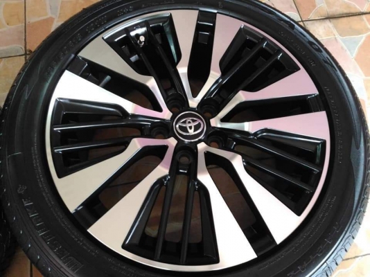 ล้อแม็ก Toyota Alphard Vellfire(ไม่แท้) ขอบ 18*8,ET42,5h114.3 พร้อมยาง Westlake 235/50R18 ผลิตปี 2017(ลงพื้น 2019 ทั้งชุด) ขายถูกๆ ทั้งชุด 19,900 NET.- / ใส่ฟรี รับเทิร์น รับบัตรเครดิตทุกธนาคาร ส่งได้ทั่วไทย