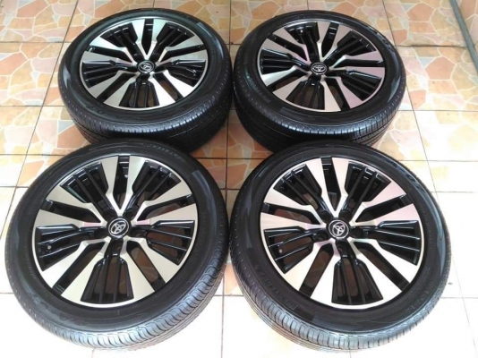 ล้อแม็ก Toyota Alphard Vellfire(ไม่แท้) ขอบ 18*8,ET42,5h114.3 พร้อมยาง Westlake 235/50R18 ผลิตปี 2017(ลงพื้น 2019 ทั้งชุด) ขายถูกๆ ทั้งชุด 19,900 NET.- / ใส่ฟรี รับเทิร์น รับบัตรเครดิตทุกธนาคาร ส่งได้ทั่วไทย