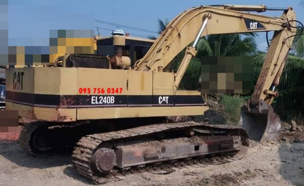 ขายรถแบคโฮเก่านอก CAT EL240B