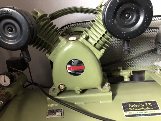 ขายปั๊มลม SWAN SVP-203-240L 3แรง 240 ลิตร ไฟ220V มอเตอร์มิตซูบิชิ