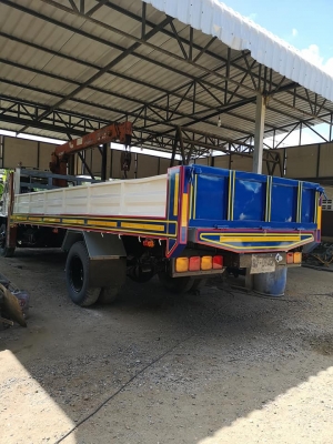 ขาย6ล้อFF17 ยาว7เมตร เครน3ตัน แอรเย้น เครื่องดี คัชชีสวย ทะเบียนพร้อม