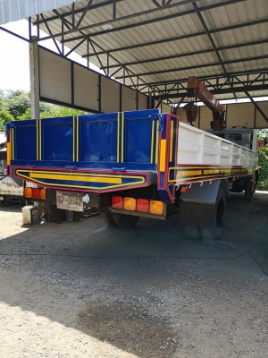 ขาย6ล้อFF17 ยาว7เมตร เครน3ตัน แอรเย้น เครื่องดี คัชชีสวย ทะเบียนพร้อม