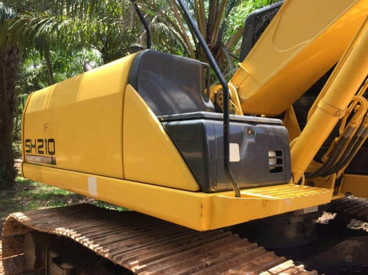 ขายรถแบคโฮ SUMITOMO SH210 ไมล์ 8500 ชม.ราคา 1650000