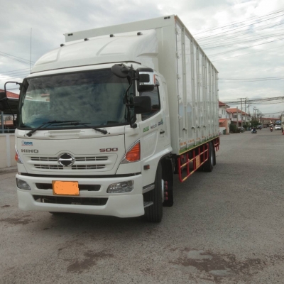 ขาย รถบรรทุก HINO สี ขาว/เขียว/เหลือง ราคา 1,200,000 บาท ขาย รถบรรทุก HINO สี ขาว/เขียว/เหลือง ราคา 1,200,000 บาท