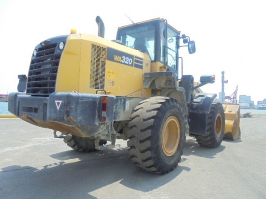 สินค้ายังอยู่ที่ Japan WA320-7 เอกสารอินวอย