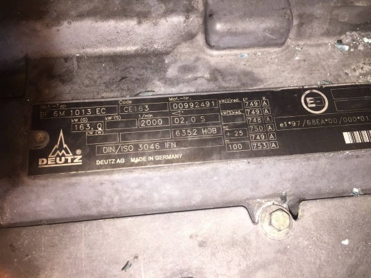 DEUTZ BF6M 1013 EC
