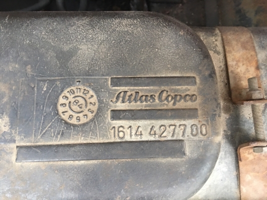 ขายปั๊มลม Atlas copco สภาพสวย พร้อมใช้งาน