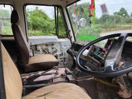 ดั้มเกษตร มาถึง อีกพ่วง 785,000 (แม่ดั้ม 2 เพลา -ลูกดั้ม 2 คาน) ISUZU ROCKY 240 แรง 2 เพลา สโลว์กลาง