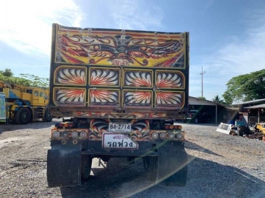 ดั้มเกษตร มาถึง อีกพ่วง 785,000 (แม่ดั้ม 2 เพลา -ลูกดั้ม 2 คาน) ISUZU ROCKY 240 แรง 2 เพลา สโลว์กลาง