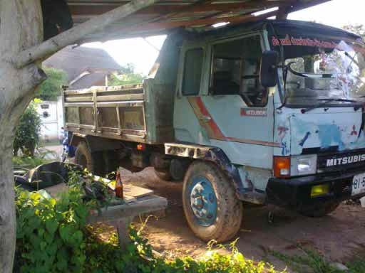 mitsu ไอ้หลง fk455 เคนื่อง 6d14 ยาง 900