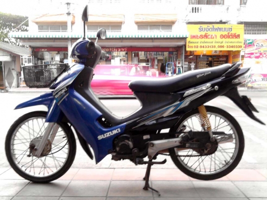 ขออนุญาติขาย Suzuki Smash 110 cc. สีน้ำเงินดำ
