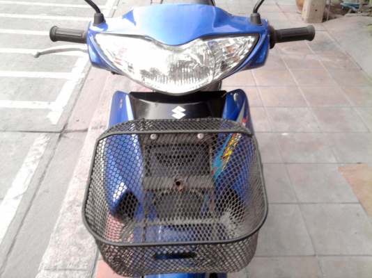 ขออนุญาติขาย Suzuki Smash 110 cc. สีน้ำเงินดำ