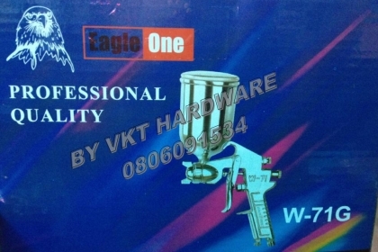 กาพ่นสี กาหงาย Eagle One # W-71G กาหงาย-(บน) 400ml