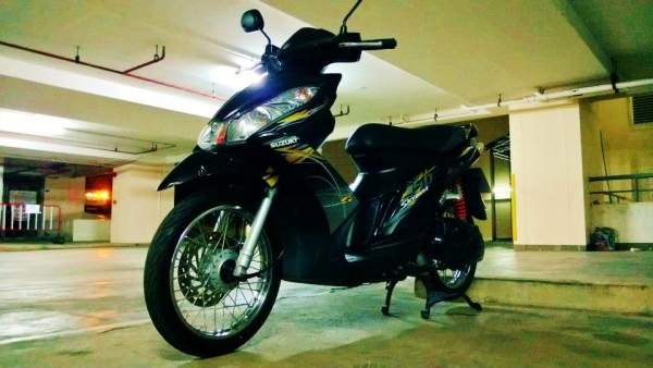 (หัวฉีด) SKYDRIVE 2012 ลาย SD สีดำ ขายถูกๆ ต่อรองได้เป็นพัน