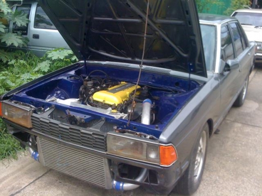 ขาย BLUE BIRD 910 SR20 TURBO ฝาดำเรียบ (เอาไปปั้นต่อไม่มีเวลาปั้น)