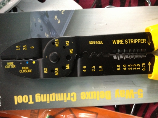 คีมย้ำสายไฟ 9.5" king eagle คีมย้ำสายไฟ 9.5" king eagle