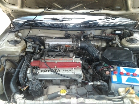 ขายรถยนต์ ปี90 โตโยต้า โคโรล่า รุ่นโดเรม่อน เครื่อง4AG1600ccหัวฉีด ติดแก๊สแล้ว เกียร์ออโต้ พวงมาลัยเพาเวอร์ แอร์ ล้อแม็ก รถขับดี ช่วงล่างดี (รถบ้านไม่ใช่แท็กซี่)(ไม่ใช่รถน้ำท่วม)