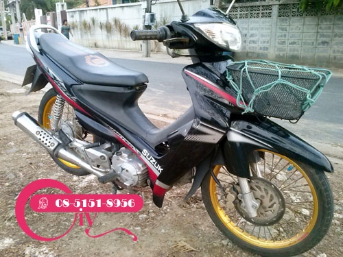 ขาย SUZUKI smash ปี 48 ตัว Limited เครื่องดีนิ่ม ศูนย์ดีขับสบายประหยัดน้ำมัน เอกสารชุดโอนครบ