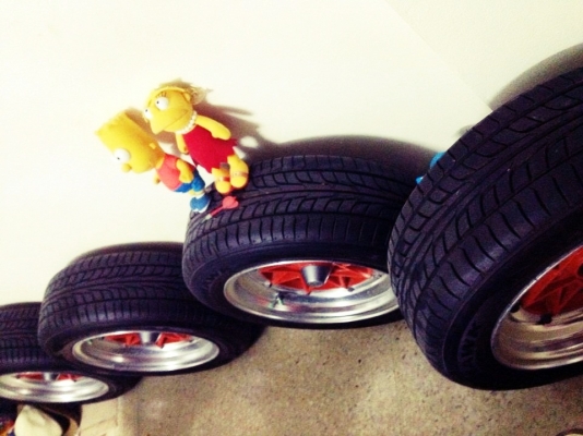 ขายล้อSHARK ขอบ14/6.5 4รู114...ด่วน..ไม่รวมยางน่ะคับ