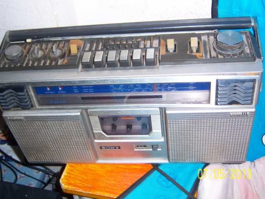 วิทยุเก่าของโซนี่