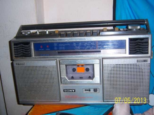 วิทยุเก่าของโซนี่