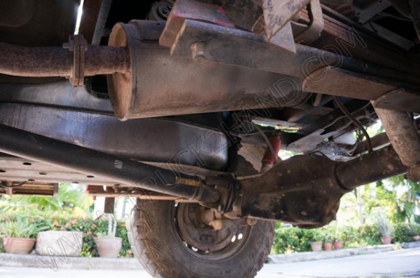 นาทีทอง***รถนิสสันฟรอนเทียร์ 105 แรงม้า ขับเคลื่อน 2 เพลา 4x4 ZD30T ติดกระบะดั๊มไฟฟ้า