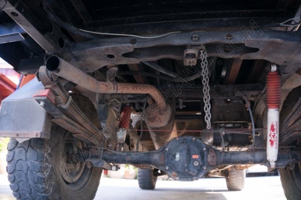 นาทีทอง***รถนิสสันฟรอนเทียร์ 105 แรงม้า ขับเคลื่อน 2 เพลา 4x4 ZD30T ติดกระบะดั๊มไฟฟ้า