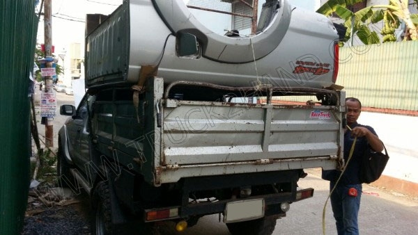 นาทีทอง***รถนิสสันฟรอนเทียร์ 105 แรงม้า ขับเคลื่อน 2 เพลา 4x4 ZD30T ติดกระบะดั๊มไฟฟ้า