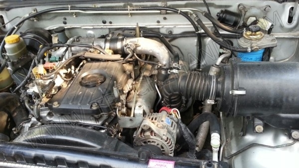 นาทีทอง***รถนิสสันฟรอนเทียร์ 105 แรงม้า ขับเคลื่อน 2 เพลา 4x4 ZD30T ติดกระบะดั๊มไฟฟ้า